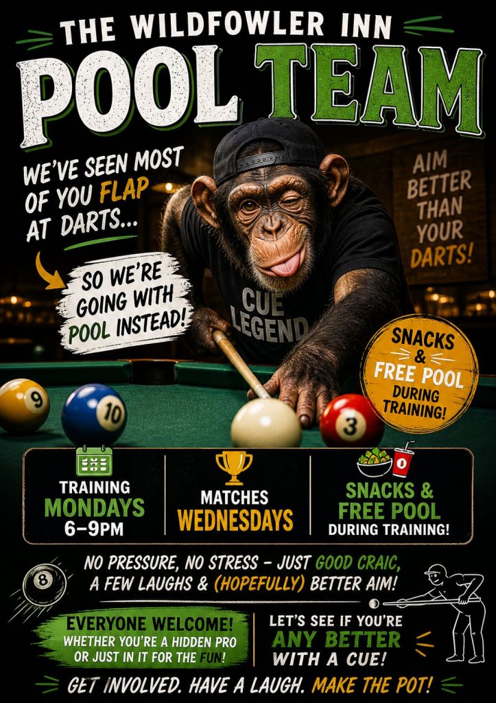 Wildfowler Inn Pool Team